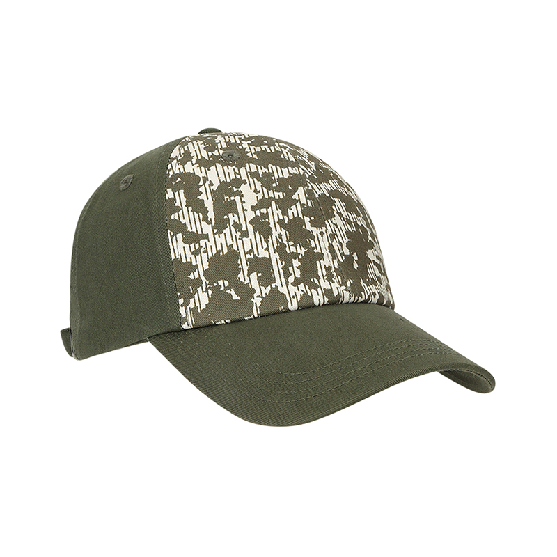 카모 프린팅 그린 모자-1